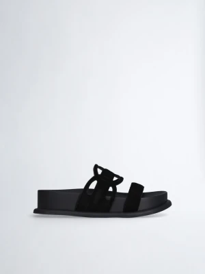 Liu Jo Sandals With Maxi Logo LIUJO