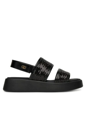 Liu Jo Sandały Amber 01 SA5187 TX055 Czarny