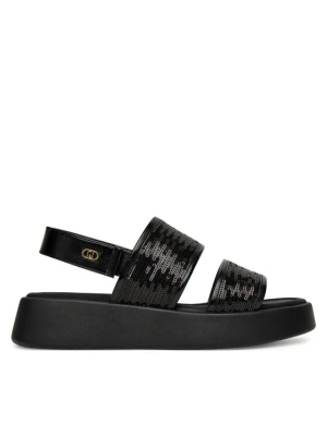 Liu Jo Sandały Amber 01 SA5187 TX055 Czarny