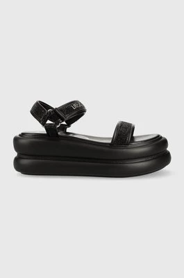 Liu Jo sandały ARIA 03 damskie kolor czarny na platformie SA3081EX08422222
