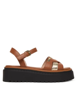 Liu Jo Sandały Bessie 01 SA6159 PX026 Brązowy