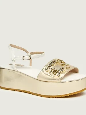 Liu Jo Sandały FLO 01 | z dodatkiem skóry