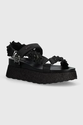 Liu Jo sandały FRIDA 28 damskie kolor czarny na platformie SA4143EX074S1013