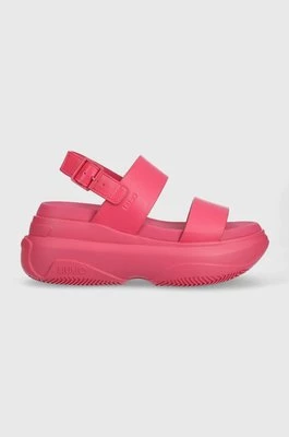 Liu Jo sandały JUNE 06 damskie kolor różowy na platformie BA3051EX01400497