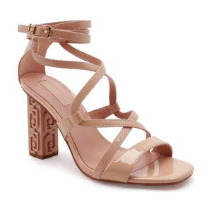 Liu Jo Sandały na słupku | z dodatkiem skóry