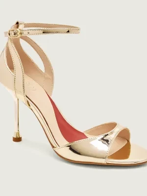 Liu Jo Sandały na szpilce MY TRACY 02 | z dodatkiem skóry