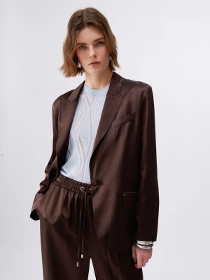 Liu Jo Satin Blazer With Belt