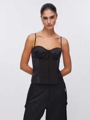 Liu Jo Satin Bustier Top LIUJO