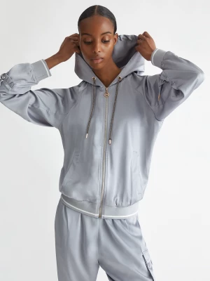 Liu Jo Satin Hooded Sweatshirt LIUJO