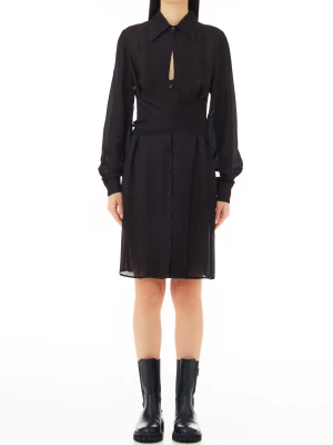 Liu Jo Satin Jacquard Shirt Dress LIUJO