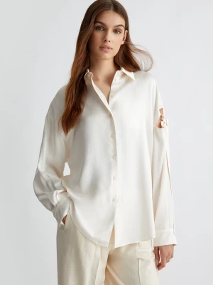 Liu Jo Satin Shirt With Bow LIUJO