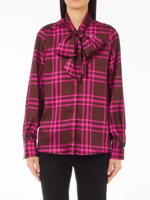 Liu Jo Satin Shirt With Bow LIUJO