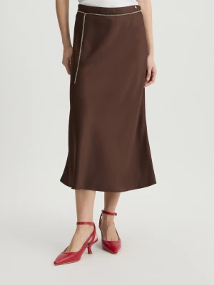 Liu Jo Satin Skirt With Belt LIUJO