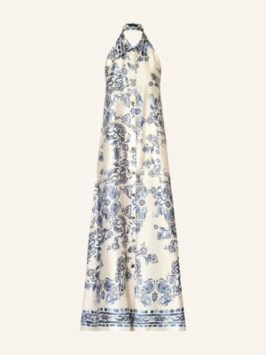 Liu Jo Satyna Sukienka beige