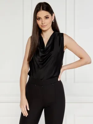 Liu Jo Satynowa bluzka | Regular Fit