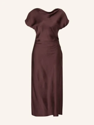 Liu Jo Satynowa Sukienka braun