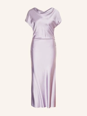 Liu Jo Satynowa Sukienka lila