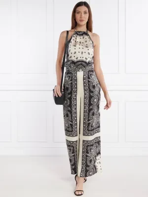 Liu Jo Satynowy kombinezon | Regular Fit