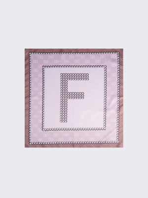 Liu Jo Scarf With F-letter Motif beżowy
