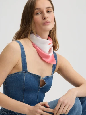Liu Jo Scarf With Floral Print And Logo LIUJO