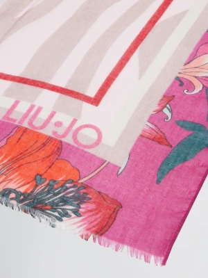 Liu Jo Scarf With Floral Print LIUJO