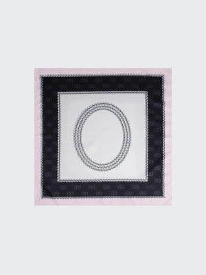 Liu Jo Scarf With O-letter Motif czarny