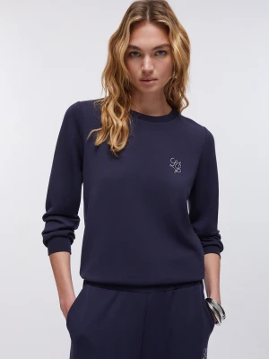 Liu Jo Scuba Sweatshirt With Logo