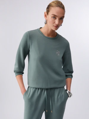 Liu Jo Scuba Sweatshirt With Logo