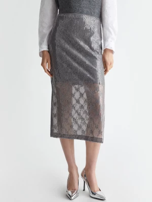 Liu Jo Sequinned Lace Skirt LIUJO