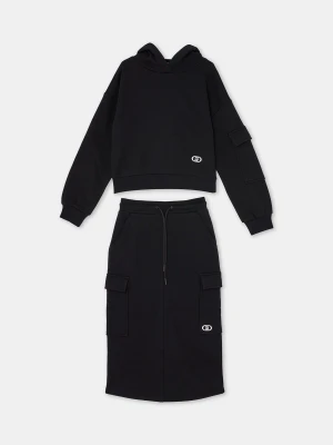 Liu Jo Set For For Girls In Sweatshirt czarny