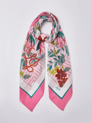 Liu Jo Shawl With Floral Print