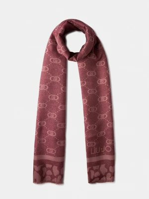 Liu Jo Shawl With Logo czerwony