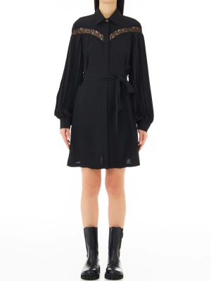 Liu Jo Shirt Dress With Lace LIUJO