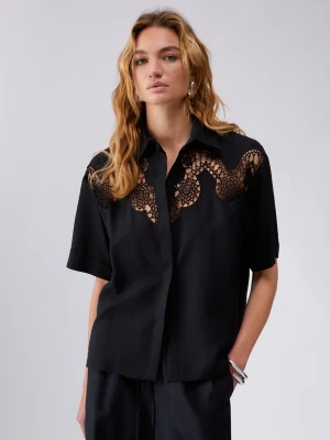 Liu Jo Shirt With Openwork Embroidery LIUJO
