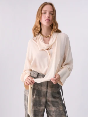 Liu Jo Shirt With Scarf Butter