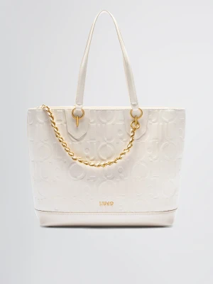 Liu Jo Shopping Bag With Logo And Chain LIUJO