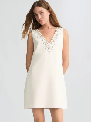 Liu Jo Short Dress With Bejewelled Embellishment LIUJO