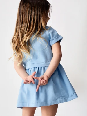 Liu Jo Short Dress With Bejewelled Logo LIUJO