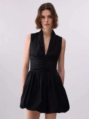 Liu Jo Short Dress With Cut-out Detail czarny