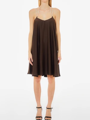 Liu Jo Short Envers Satin Dress LIUJO