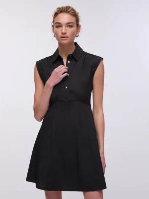 Liu Jo Short Poplin Dress czarny