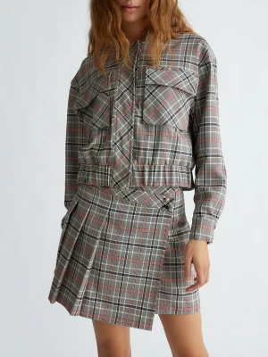 Liu Jo Short Tartan Jacket LIUJO