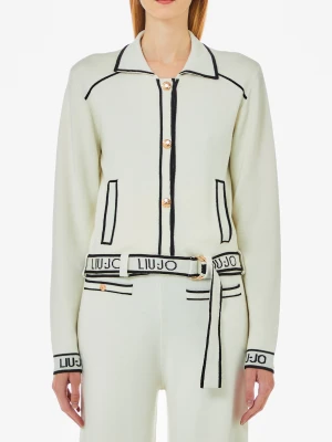 Liu Jo Silk-blend Knit Cardigan LIUJO