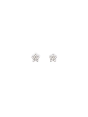 Liu Jo Silver Earrings With Star Charms LIUJO
