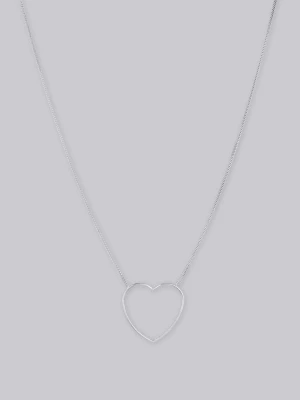 Liu Jo Silver Necklace With Heart LIUJO