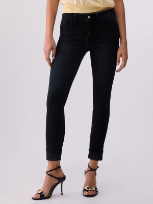 Liu Jo Skinny Jeans With Rhinestones LIUJO