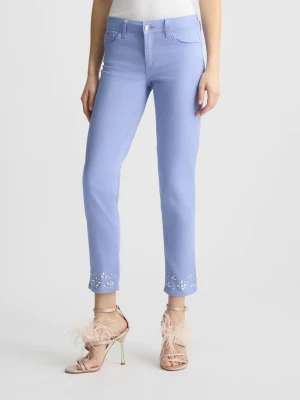 Liu Jo Skinny Trousers With Rhinestones LIUJO