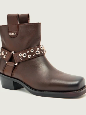 Liu Jo Skórzane botki ROXY 01