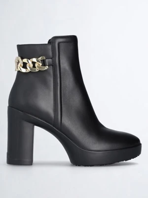 Liu Jo Skórzane botki w kolorze czarnym rozmiar: 36