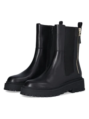 Liu Jo Skórzane botki w kolorze czarnym rozmiar: 37